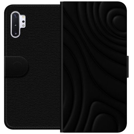 Samsung Galaxy Note10+ Plånboksfodral Black Waves