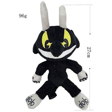 The Cuphead Show Doll Tea Cup King Plysch Toy djävul