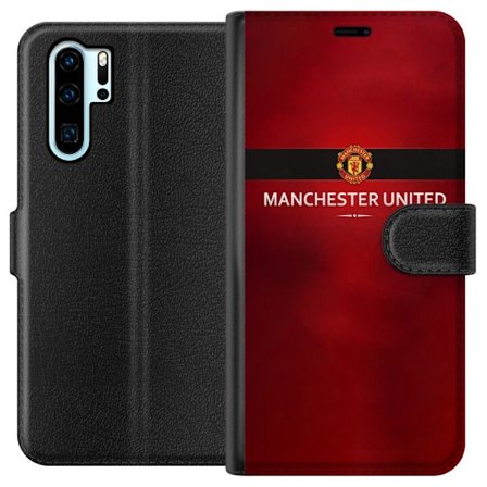 Kompatibelt Plånboksfodral till Huawei Huawei P30 Pro Manchester United