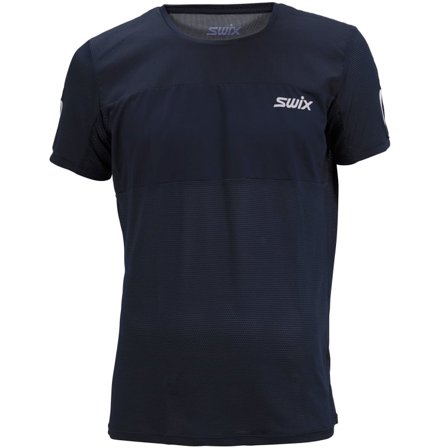 Swix Men's Motion Performance T-shirt Men Short sleeved fitness sweater Blue XXL