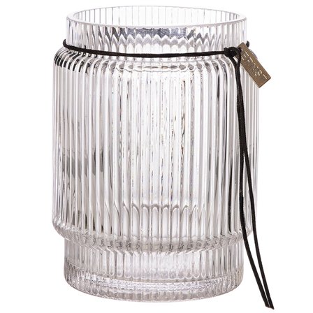 Ernst Glasvas med randig struktur, 10,8 cm | Inredning > Vaser & Krukor > Vas | Bagaren och Kocken