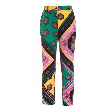 Fracomina, Trousers Zielony, Kobieta, Rozmiar: S