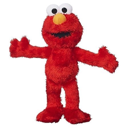 Playskool Friends Sesame Street Elmo Mini Plyschleksak 10 tum, 12 månader+