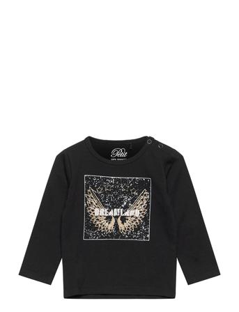 T-Shirt Ls Black Petit By Sofie Schnoor