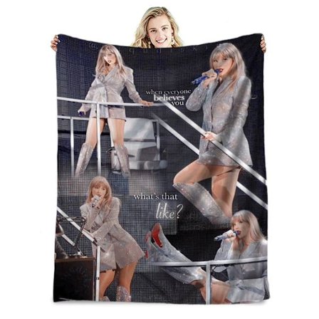 Berømt sanger flanneldækken Taylor Swift gave tæppe aircondition tæppe lur tæppe cover tæppe berømthed tæppe