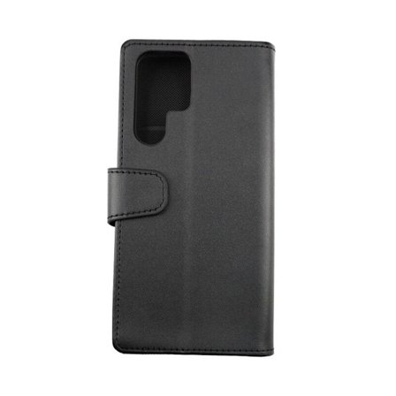 Samsung S22 Ultra Plånboksfodral med Extra Kortfack Rvelon - Svart