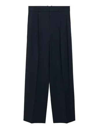 Mango | Low-Rise Wide-Leg Trousers | 34