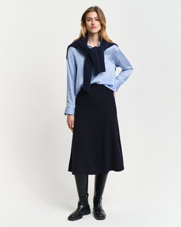 GANT Damen Superfine Lambswool Rock (XXL)
