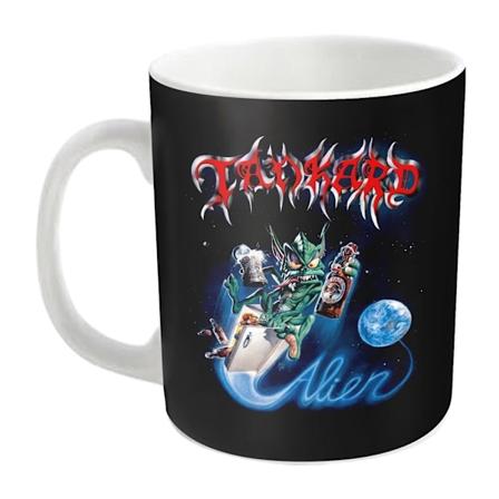 Tankard Alien Mug En Storlek Vit/Svart White/Black One Size