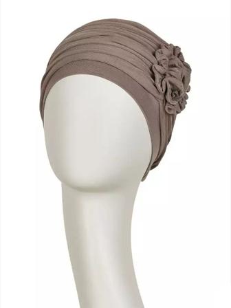 House of Christine Headwear HocLotus Turban Brown, Tøj & Bolig, Hovedbeklædning, Turbans