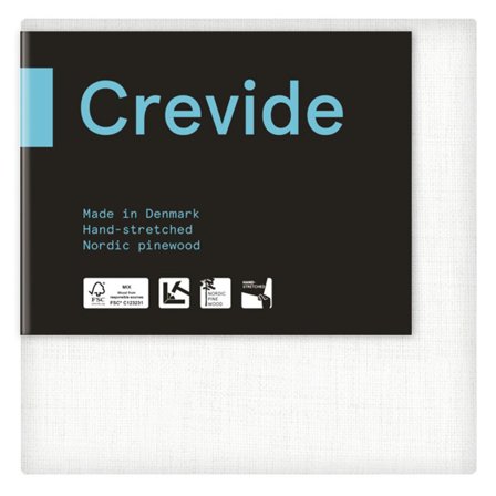 Crevide Lerret Hvit Lin 20x20