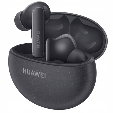 Trådløse høretelefoner - HUAWEI - FreeBuds 5i - Sort - Støjdæmpning 42 dB - Batterilevetid 28 timer