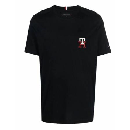 Tommy Hilfiger, Tommy Hilfiger T-shirts and Polos Niebieski, Mężczyzna, Rozmiar: L