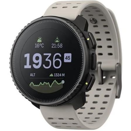 GPS-urheilukello - KORKEUSMITTARI - SUUNTO VERTICAL BLACK SAND - Näytön halkaisija 49 mm Svart och beige