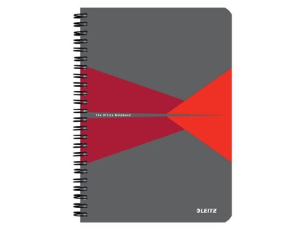 Leitz Anteckningsblock A5 linjerat röd - Lyreco - Kontorsmaterial - Block och anteckningsböcker - Anteckningsblock