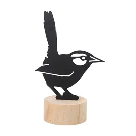 Hule fugleornamenter i metall Kunstig fuglemodell i jern Hjemmeinnredning Bord Skrivebord Rom Ornamenter Hagepynt