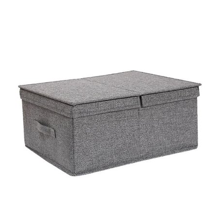 Sammenleggbare klesbeholdere med lokk