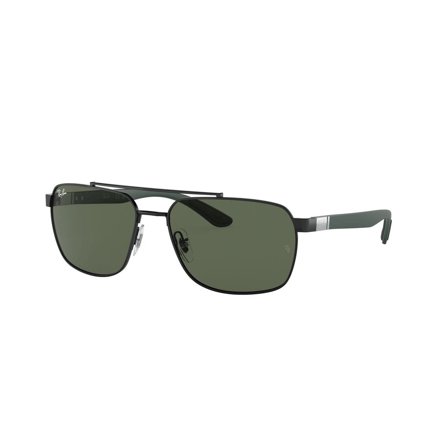 Ray-Ban -Aurinkolasit - Black Rectangular - Ray-Ban RB3701 002/71 5917