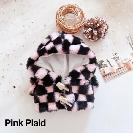 Dockkläder Minispänne Rosa Pläd Rosa Pläd