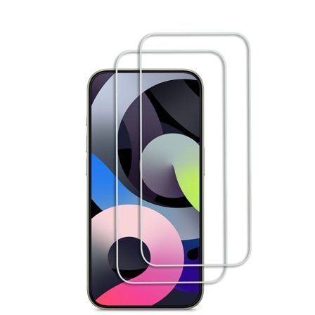 2st Härdat glas iPhone 15 Pro - Skärmskydd