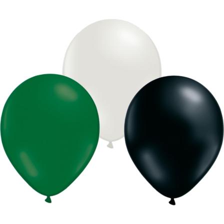 Ballonger Mix 24-pack Grön/vit/svart Multifärg