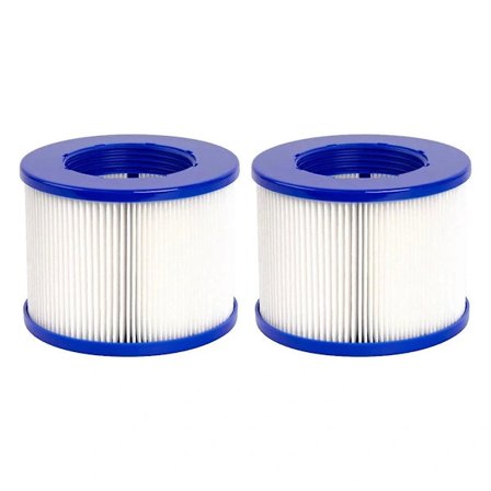 【PP】2 stk. Type VI Filter Spa Filter til Spa & De fleste Spabade, Massagepools, Oppustelige Pools, Svømmebassiner -(LST)2-