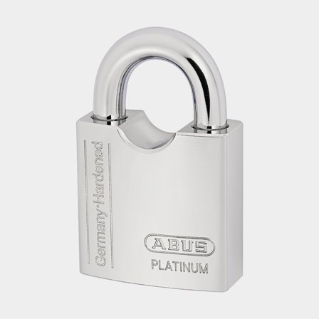 Vorhängeschloss ABUS 35/55 Platinum, Klasse 3, Ø11 mm, Silber - Boot