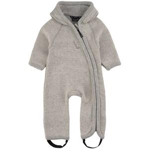 Isbjörn Of Sweden Shaun Knitted Onesie Lunar Beam 80/86 cm - Fleeces and midlayers - 80/86 cm - Grey - Junge