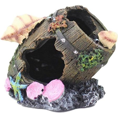 Akvariedekoration, imitation bergformation, hartsfisk gömställe, Aqua