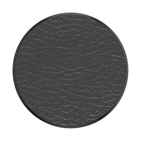 PopGrip PREMIUM Pebbled Vegan Leather Black