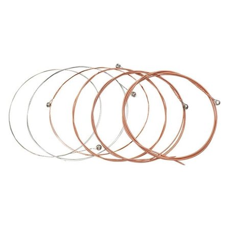 Stålstrenge til akustisk guitar, 6-strenget sæt