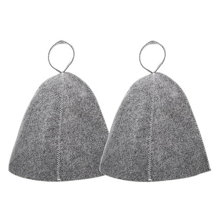 2 stk. Vandtæt Badehat Badehus Hat Russisk Sauna Hat