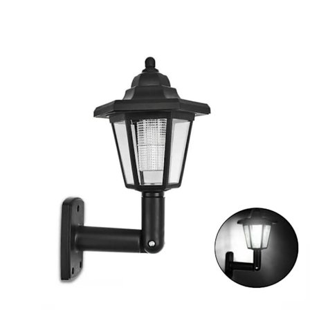 2 Stk Hexagonal Solar Lights Retro Lanterne 1 STK 1 STK