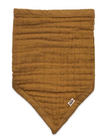 Muslin Bib Baby & Maternity Care & Hygiene Dry Bibs Ruskea Müsli By Green Cotton
