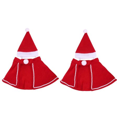 Sød Vinter Kæledyrsfrakke Hunde Kat Julebeklædning Hold Varmen