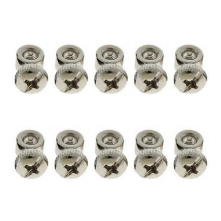 10 stk Justerbare Skrue Sæt til Speed Jump Rope Udskiftningskabel, Velegnet til de fleste Speed Jump Ropes