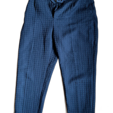 Zara Byxor Svart Bed Skärp Stl 40 L