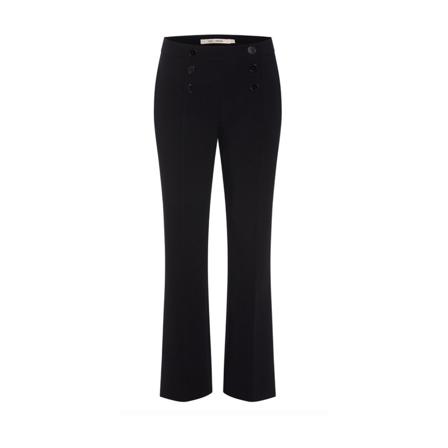 RUE de Femme Wide Broek , Zwart , Dames , Maat: M