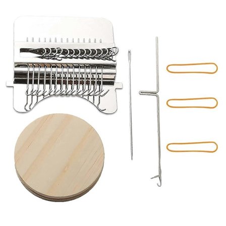 Mini Loom Speedweve Type Weave Tool, Darning Loom Raskt Mini Reparasjon Praktisk Darning Loom DIY