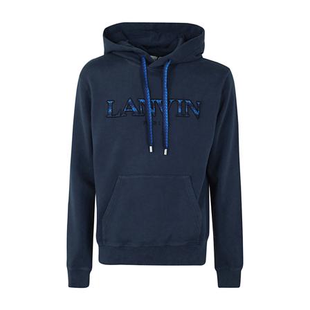 Lanvin, Hoodies Blauw, Heren, Maat:L
