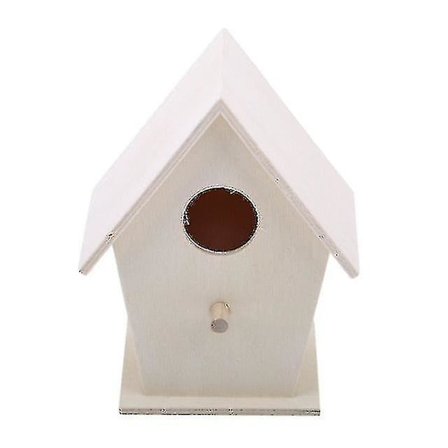 Hd-mini fuglebur utendørs hengende fuglekasse trekasse hagefuglebur hjem gård dekorasjon fugleprodukter fuglepapegøye rede Mimenor