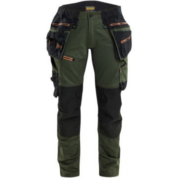 Hantverksbyxa dam med stretch Blåkläder 7170 STRIKER