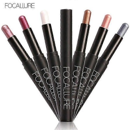 FOCALLURE Vattentät Ögonskuggstift med Skimmer & Eyeliner Penna