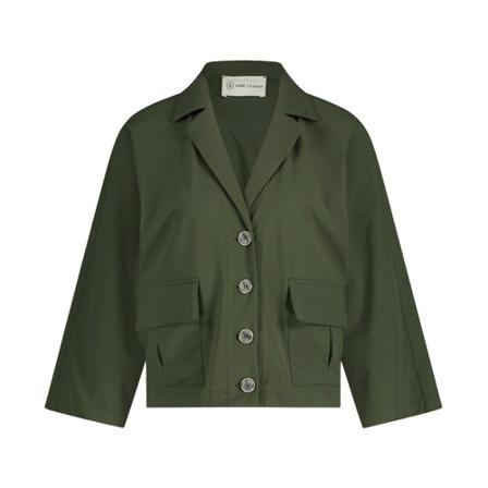 Jane Lushka Blazer Luciana Technical Jersey Grøn, Dame