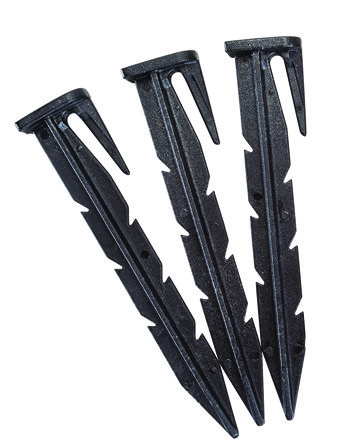 Yardforce Wire Holders 100 pcs - Gränsspikar och klämmor för fixering av gränstråd