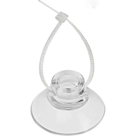 20 stk Akvarium Sugekopper og 20 stk Justerbare Buntebånd Kabler Sett Akvarium Verktøy for Binding av Mose, Feste Luftslange, Dekorasjoner, Reke Reir