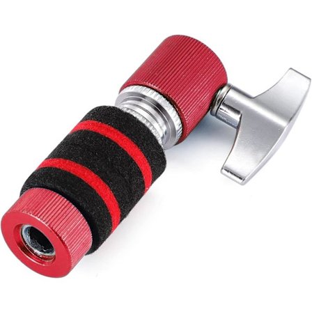 Standard Hi-Hat Kobling, Passer til 7mm Stang, Hi-Hat Kobling i Aluminiumlegering Hi-hat Stativ Post Jazz Trommekobling til Hi Hat Drop Kobling Bækken