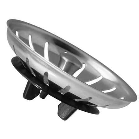 Diskho Silplugg för IKEA Kök Atlant Domsjo, Korg Avfallsfilter Silver