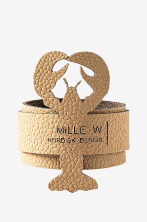 MiLLE W NORDISK DESIGN - Serviettring hummer 4-pakning - Beige - Serviettringer - Fra Homeroom