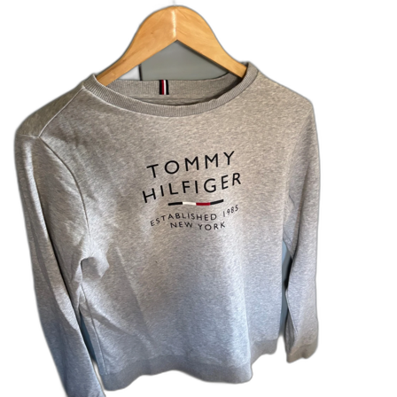 Grå sweatshirt från Tommy Hilfiger